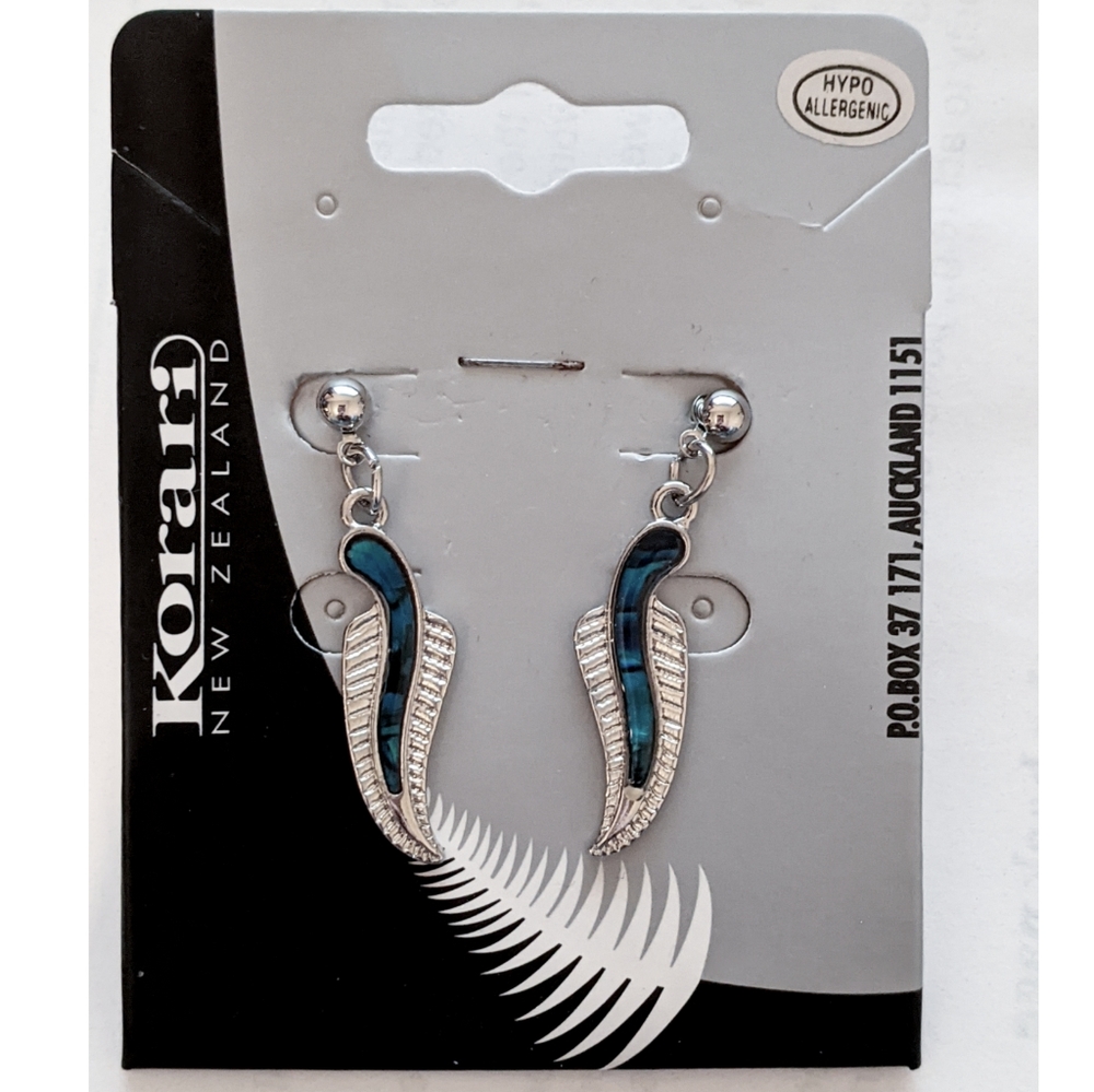 KORARI - Silver Drop Earrings